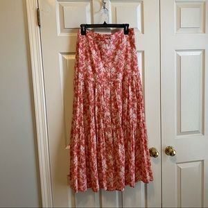 Maxi Chelsea and Violet Floral Skirt